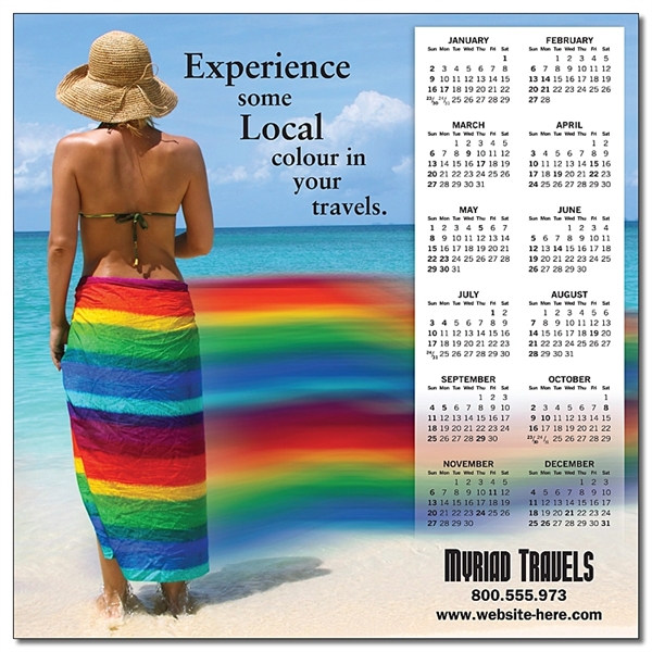 Magnet - 6x6 Square Corners - 20 mil.... from ASI 91760 Tradenet Publishing / TradeNet Line