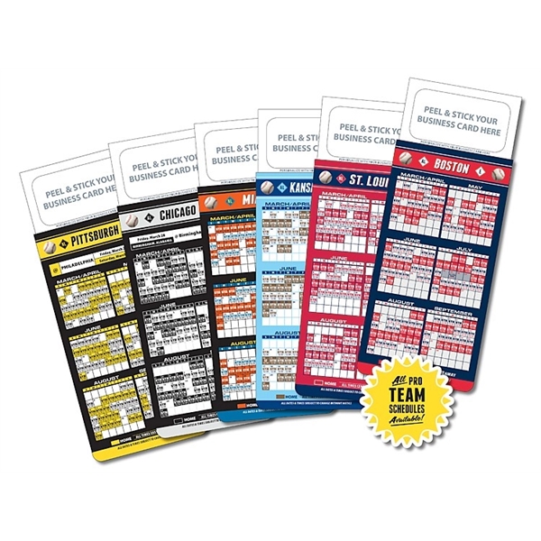 M.B.C. Sport Schedules - Pro Baseball (3.5x9)... from ASI 91760 Tradenet Publishing / TradeNet Line
