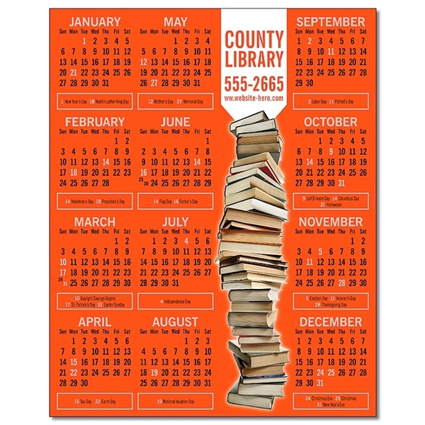 Magnet - 5x6.25 Square Corners - 20 mil.... from ASI 91760 Tradenet Publishing / TradeNet Line