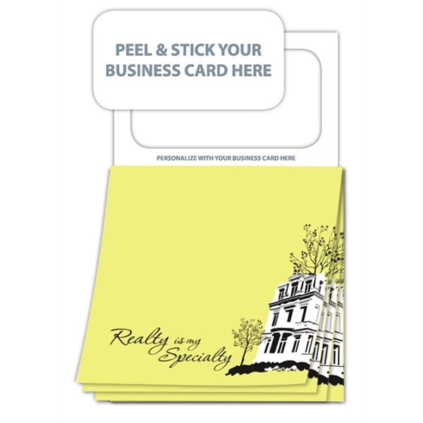 Magnetic Stik-ON Pad- Stock Realty (20 Sheet)... from ASI 91760 Tradenet Publishing / TradeNet Line