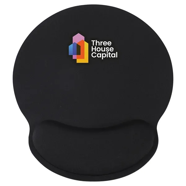 Non-Slip Mouse Pad with Foam Wrist Rest... from ASI 36730 Ariel Premium Supply Inc