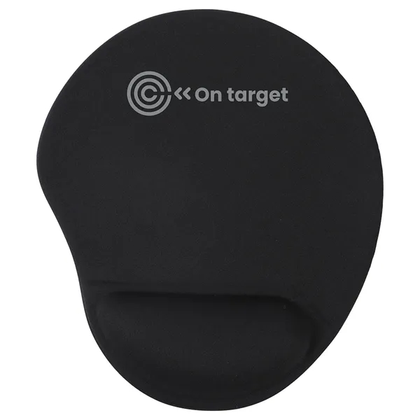 Non-Slip Mouse Pad with Gel Wrist Rest... from ASI 36730 Ariel Premium Supply Inc