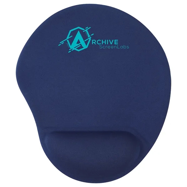 Non-Slip Mouse Pad with Gel Wrist Rest... from ASI 36730 Ariel Premium Supply Inc