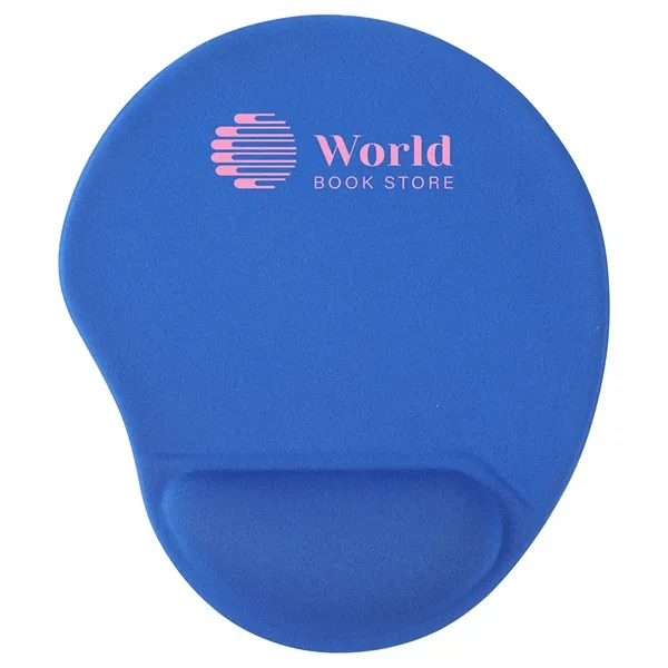 Non-Slip Mouse Pad with Gel Wrist Rest... from ASI 36730 Ariel Premium Supply Inc