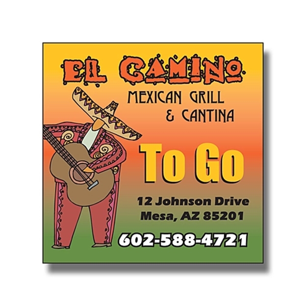 Magnet - 2x2 Square Corners - 20 Mil.... from ASI 91760 Tradenet Publishing / TradeNet Line