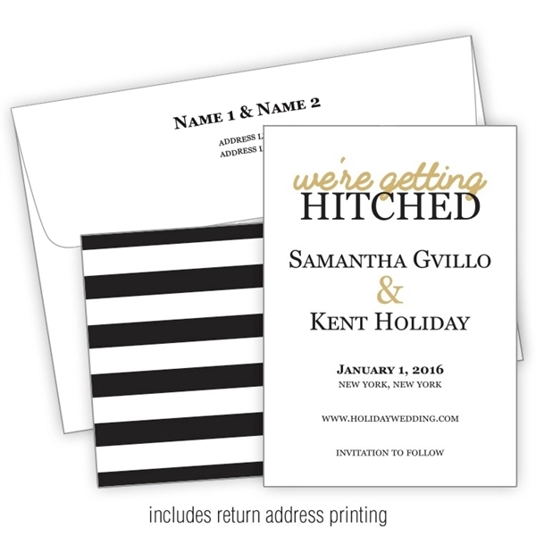 Wedding Invitation with Printed Envelopes Flat - 5x7 (A7)... from ASI 91760 Tradenet Publishing / TradeNet Line