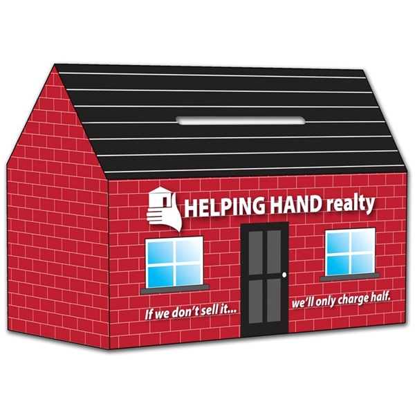 Paper House Bank- Assemble Product - 14 pt.... from ASI 91760 Tradenet Publishing / TradeNet Line