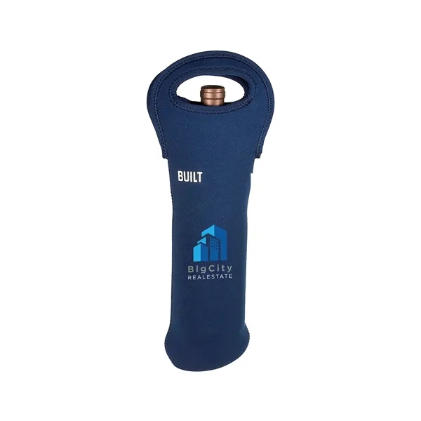 Bottle tote bag that holds and insulated one 750ml-1L bottle.... from ASI 34063 alphabroder