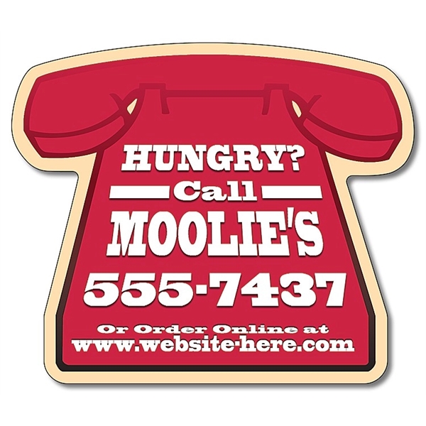 Magnet - Telephone Shape (4.25x3.6) - 20 Mil.... from ASI 91760 Tradenet Publishing / TradeNet Line