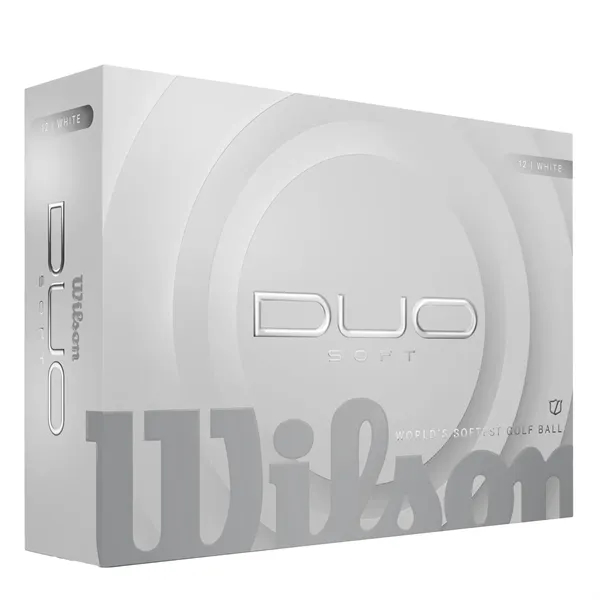 Wilson Staff DUO Soft Plus golf ball; Box contains 12 white... from ASI 38120 Ball Pro / Diversified Quality Kitchenware