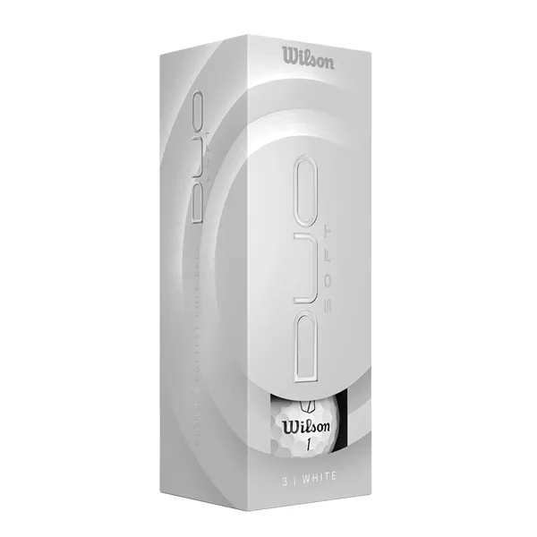 Wilson Staff DUO Soft Plus golf ball; Box contains 12 white... from ASI 38120 Ball Pro / Diversified Quality Kitchenware