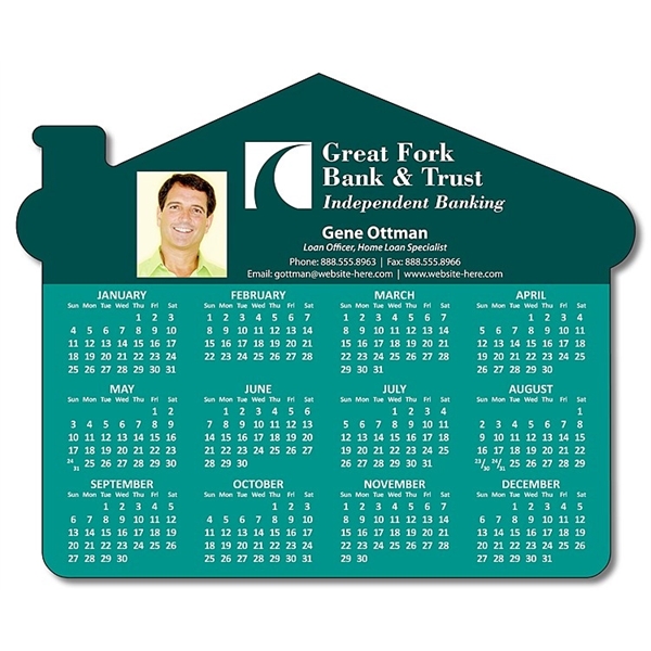 Magnet - House Shape (4.75x3.875) - 20 mil.... from ASI 91760 Tradenet Publishing / TradeNet Line