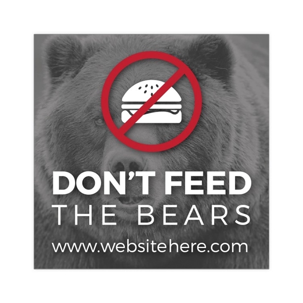 Magnet - 2.5x2.5 Square Corners - 25 Mil.... from ASI 91760 Tradenet Publishing / TradeNet Line