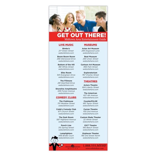 Magnet - 5.25x13 Square Corners - 20 mil.... from ASI 91760 Tradenet Publishing / TradeNet Line