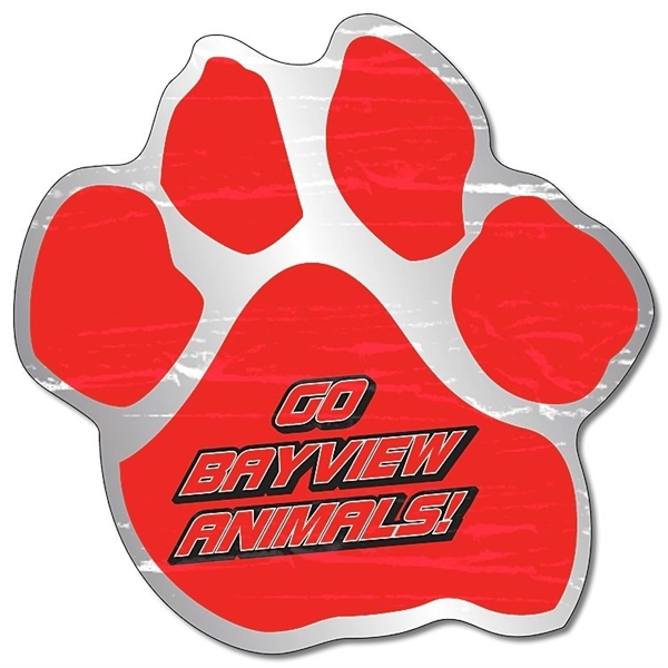 Magnet - Paw Shape (5.75x5.75) - 25 mil.... from ASI 91760 Tradenet Publishing / TradeNet Line