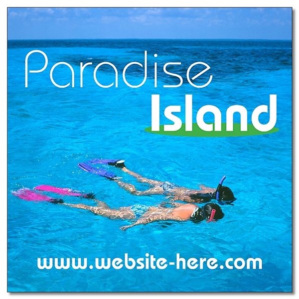 Magnet - 5x5 Square Corners - 25 mil.... from ASI 91760 Tradenet Publishing / TradeNet Line