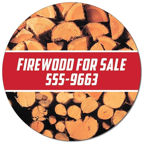 Magnet - 8 Inch Diameter Circle - 20 mil.... from ASI 91760 Tradenet Publishing / TradeNet Line