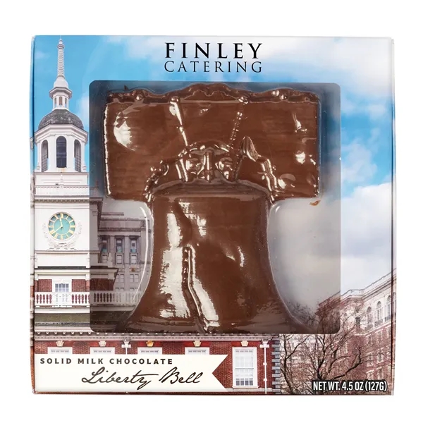 4.5 oz. Chocolate Molded Liberty Bell... from ASI 44900 NC Custom (CI/Lanco) / Chocolate Inn