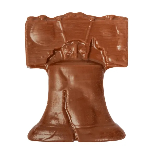 4.5 oz. Chocolate Molded Liberty Bell... from ASI 44900 NC Custom (CI/Lanco) / Chocolate Inn