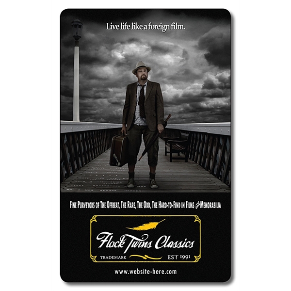 Magnet - 2.5x4 Round Corners - 20 Mil.... from ASI 91760 Tradenet Publishing / TradeNet Line