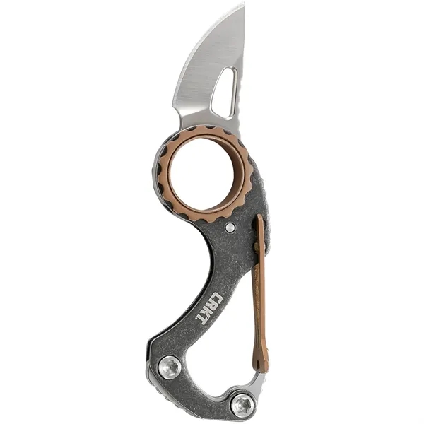 Compano™ Carabiner Pocket Knife - Designed by Mike Bond in Pearl... from ASI 45993 Columbia River Knife & Tool / CRKT