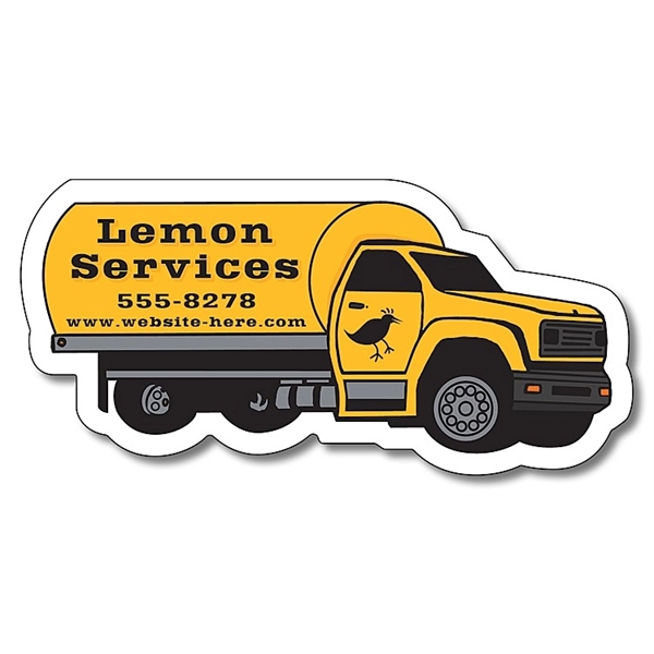 Magnet - Tanker Truck Shape (3.625x1.75) - 25 mil... from ASI 91760 Tradenet Publishing / TradeNet Line