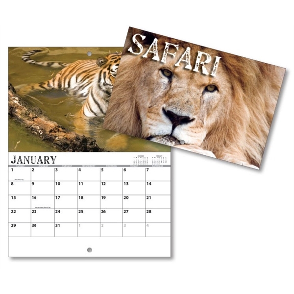 13 Month Mini Custom Photo Appointment Wall Calendar - SAFAR... from ASI 91760 Tradenet Publishing / TradeNet Line