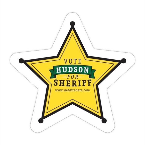 Magnet - Star Shape (3.3125x3.1875) - 20 Mil.... from ASI 91760 Tradenet Publishing / TradeNet Line