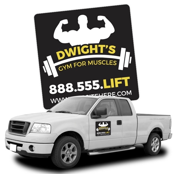 Magnetic Car/Truck/Auto/Vehicle Signs - 12x12 Round Corners... from ASI 91760 Tradenet Publishing / TradeNet Line