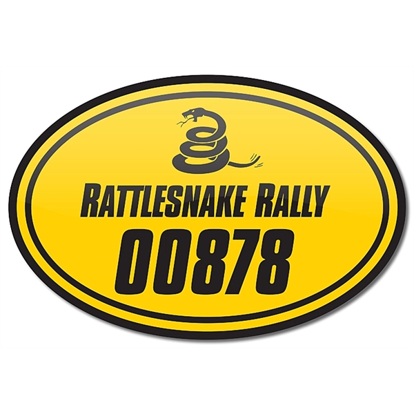 Magnet - Oval Shape (6x4) - 20 Mil.... from ASI 91760 Tradenet Publishing / TradeNet Line