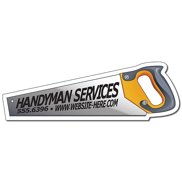 Magnet - Hand Saw Shape (5.625x1.86) - 25 Mil.... from ASI 91760 Tradenet Publishing / TradeNet Line
