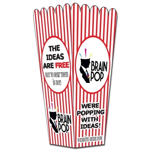 Paper Popcorn Style Box - Assemble Product - 14 pt.... from ASI 91760 Tradenet Publishing / TradeNet Line