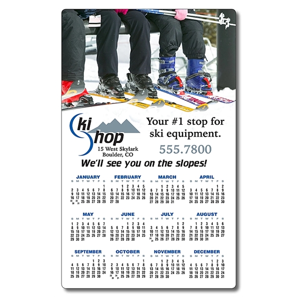 Custom Size / Shape - Laminated Plastic Card (2 Up) -... from ASI 91760 Tradenet Publishing / TradeNet Line