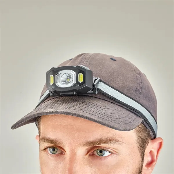 A powerful LED rechargeable headlamp with an adjustable nylon strap. The... from ASI 46170 Compass Industries Inc
