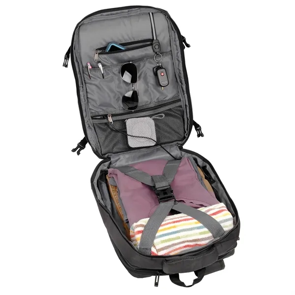 Qanta Tech Oxford Overnighter Backpack. Fits laptops up to 17.3".... from ASI 46755 Cosmo Promos