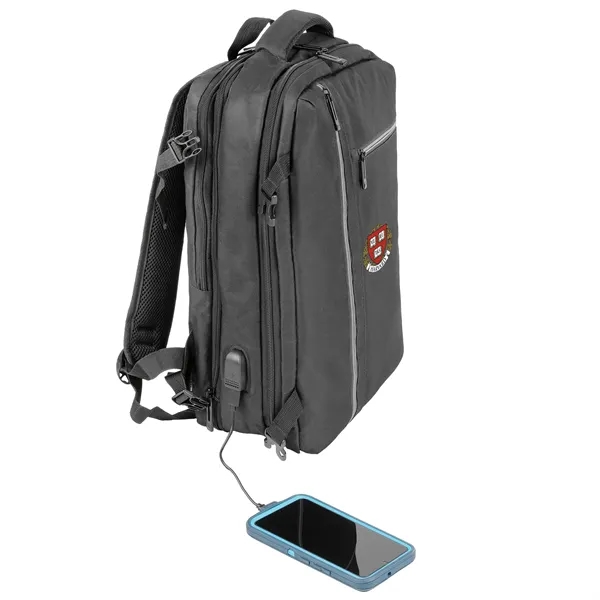 Qanta Tech Oxford Overnighter Backpack. Fits laptops up to 17.3".... from ASI 46755 Cosmo Promos