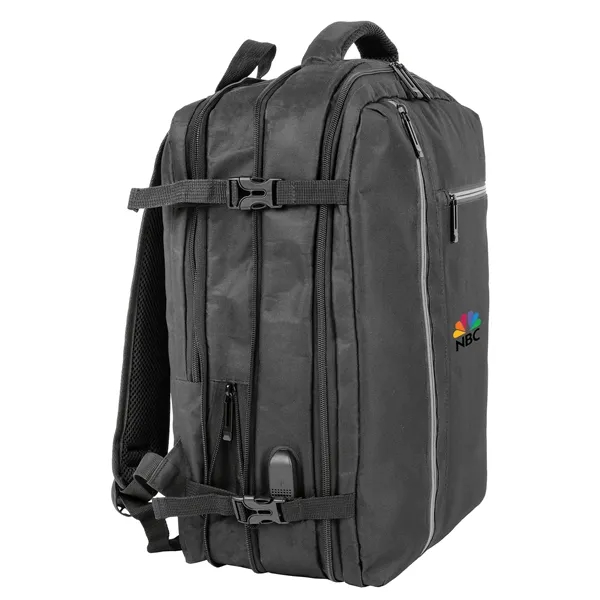 Qanta Tech Oxford Overnighter Backpack. Fits laptops up to 17.3".... from ASI 46755 Cosmo Promos