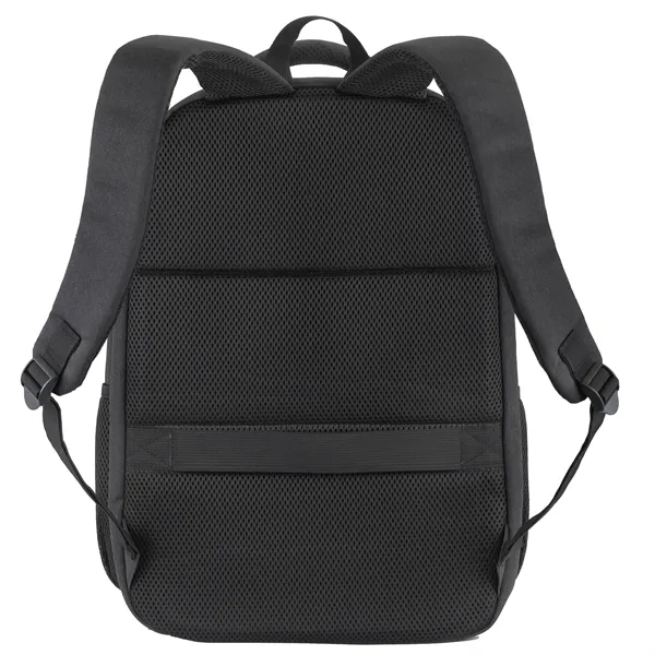 Sandhill Travel Backpack. Fits laptops up to 16''. TSA-friendly lay flat... from ASI 46755 Cosmo Promos