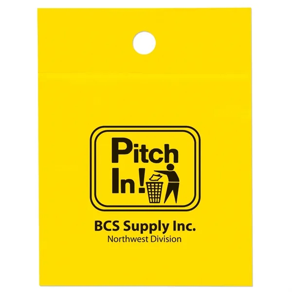 3.0 mil. Litter Plastic Bag can hang over standard-size door knobs.... from ASI 37940 Bag Makers Inc