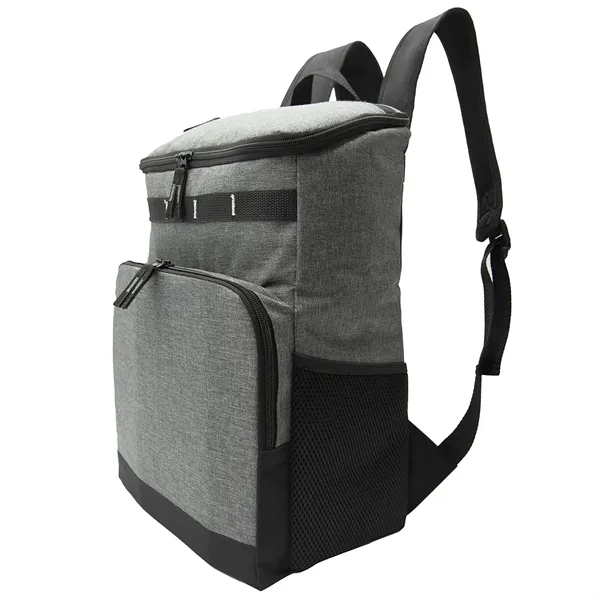 24 Can Cooler Backpack with leakproof insulated lining and adjustable padded... from ASI 46420 Continental Mkting Svc Inc