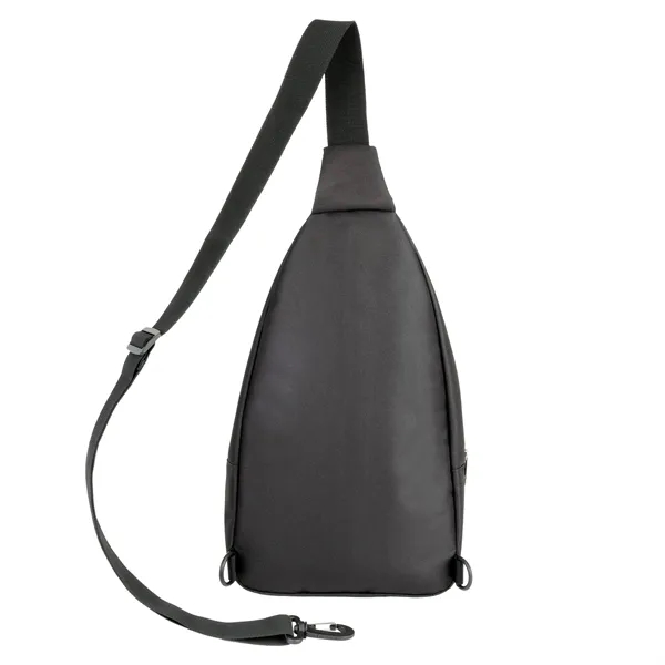 Nautilus RPET Crossbody Sling. Internal pocket fits tablets up to 10''.... from ASI 46755 Cosmo Promos