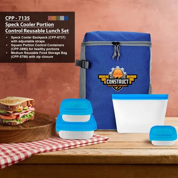 SPECK COOLER PORTION CONTROL REUSABLE LUNCH SET... from ASI 30208 A P Specialties / AP Specialties