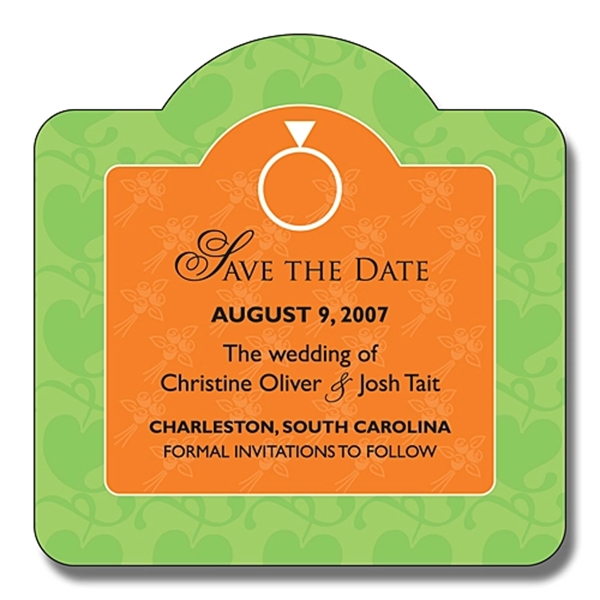 Magnet - Circle Top & Rounded Corners (3x3) - 20 Mil.... from ASI 91760 Tradenet Publishing / TradeNet Line