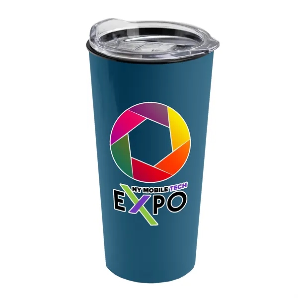 New 18 oz Double-Wall insulated travel / coffee cup with sip... from ASI 55990 Garyline