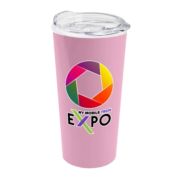 New 18 oz Double-Wall insulated travel / coffee cup with sip... from ASI 55990 Garyline