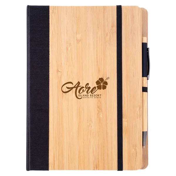 Bamboo Veneer Notebook.... from ASI 46755 Cosmo Promos