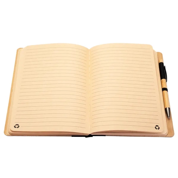Bamboo Veneer Notebook.... from ASI 46755 Cosmo Promos