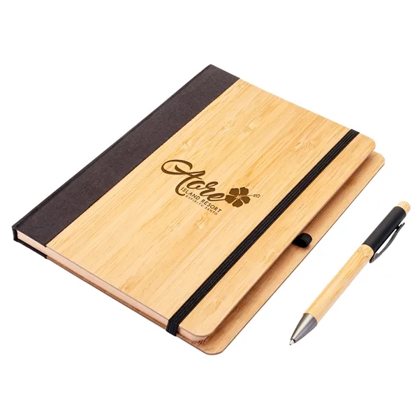Bamboo Veneer Notebook.... from ASI 46755 Cosmo Promos