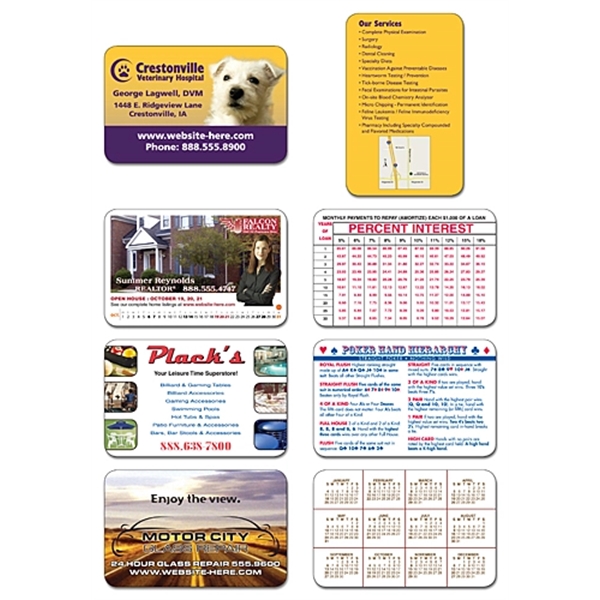 Tarjeta Laminada de billetera - 3.5 x 2.25 (2-lados) - 14... from ASI 91760 Tradenet Publishing / TradeNet Line