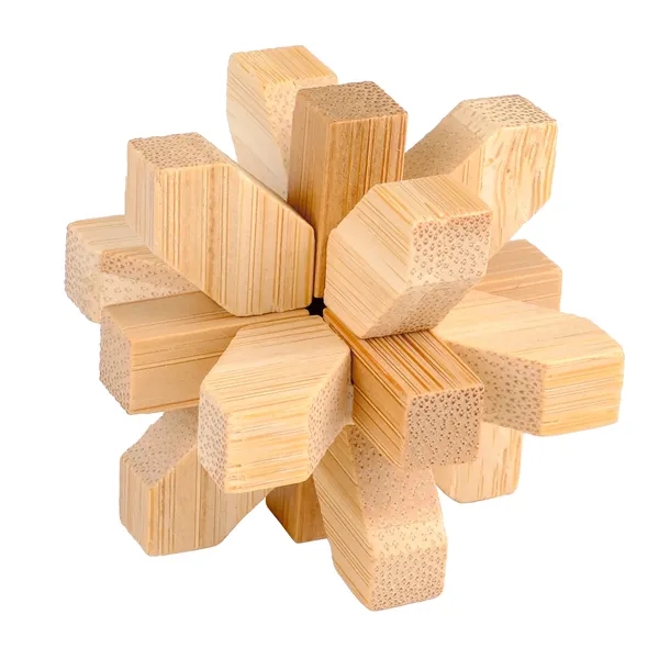 Bamboo Brainteaser Puzzle Set.... from ASI 46755 Cosmo Promos